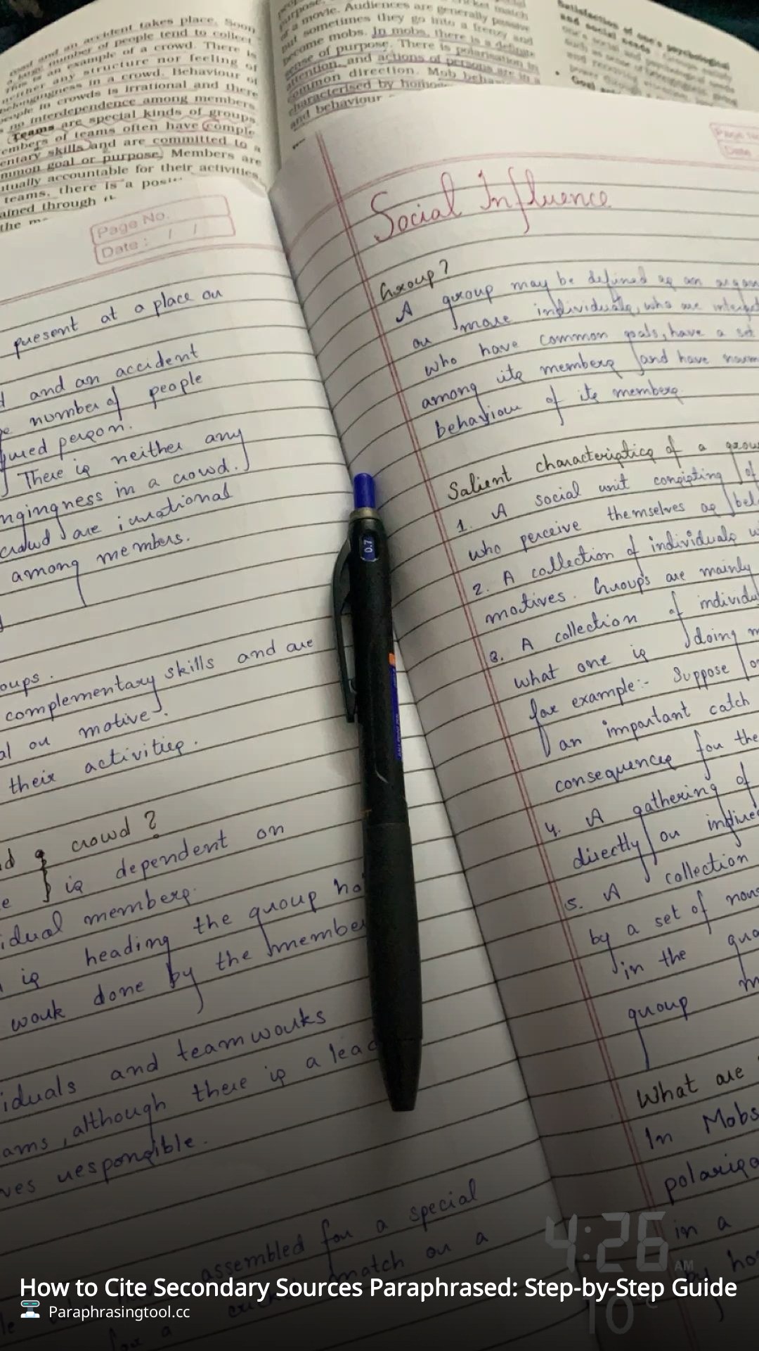 How to Cite Secondary Sources Paraphrased: Step-by-Step Guide