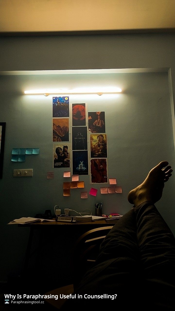 Why Is Paraphrasing Useful in Counselling?