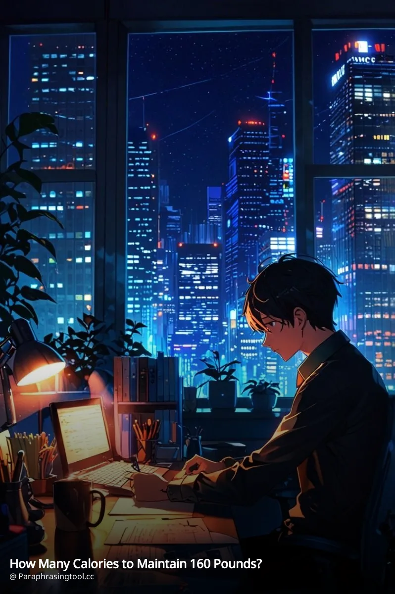 How Many Calories to Maintain 160 Pounds?