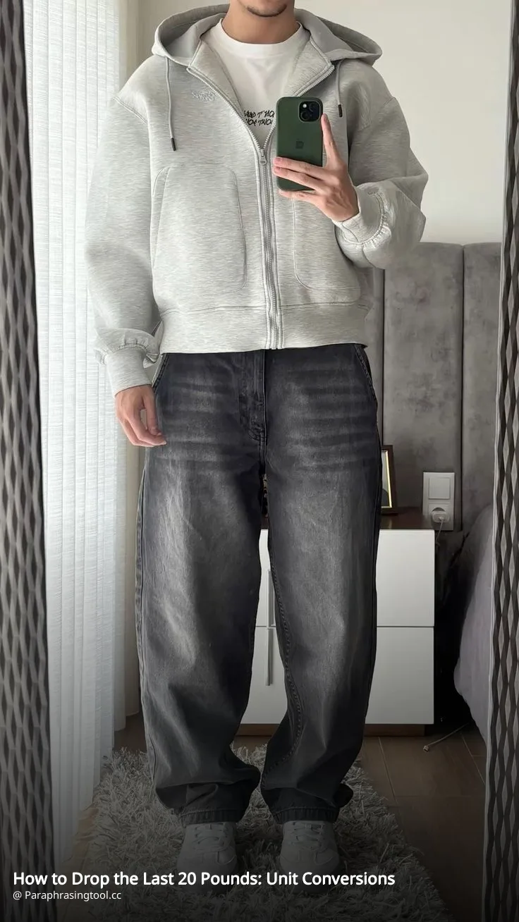 How to Drop the Last 20 Pounds: Unit Conversions