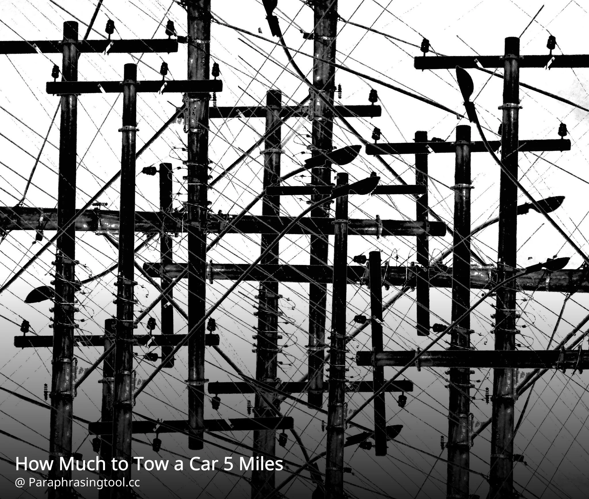 How Much to Tow a Car 5 Miles