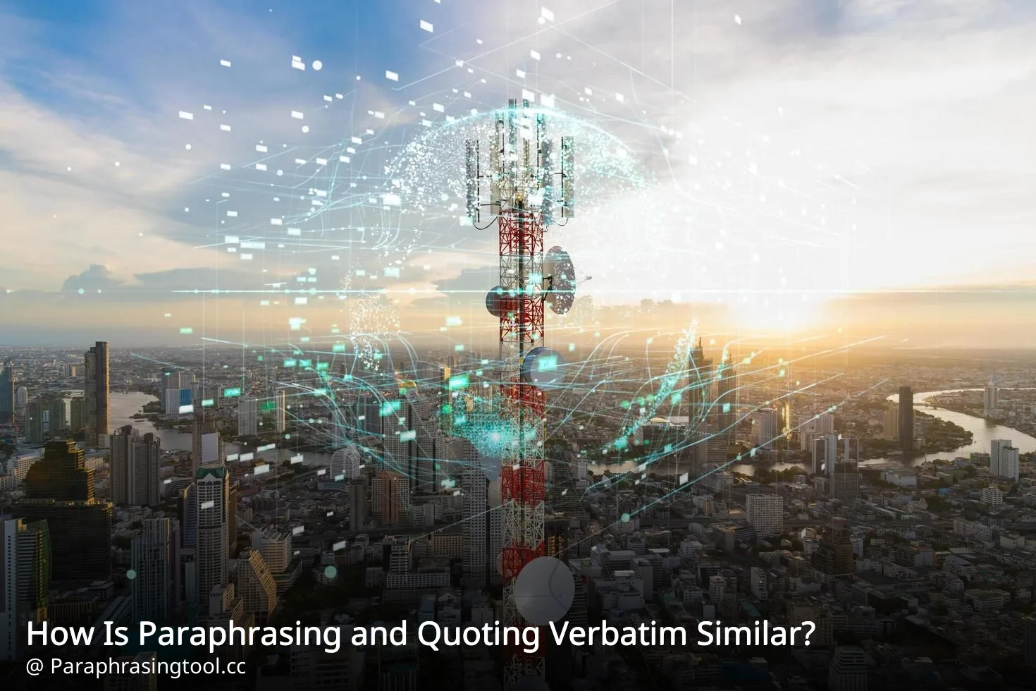 How Is Paraphrasing and Quoting Verbatim Similar?