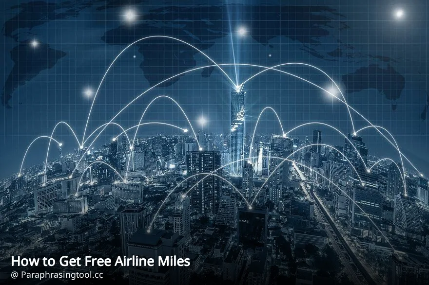 How to Get Free Airline Miles