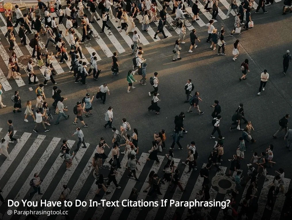 Do You Have to Do In-Text Citations If Paraphrasing?