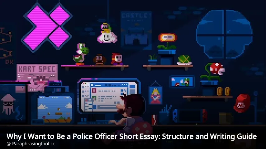 Why I Want to Be a Police Officer Short Essay: Structure and Writing Guide