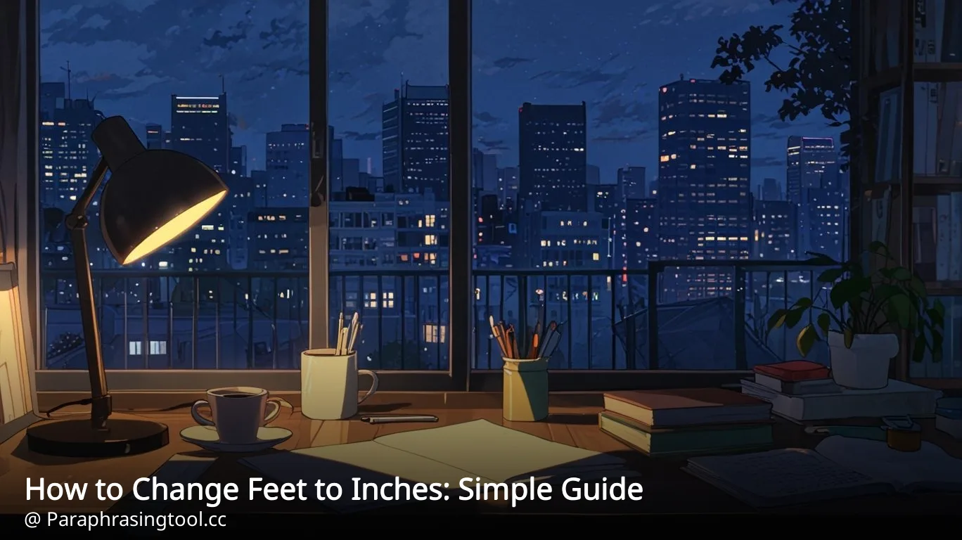 How to Change Feet to Inches: Simple Guide