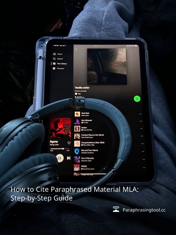 How to Cite Paraphrased Material MLA: Step-by-Step Guide
