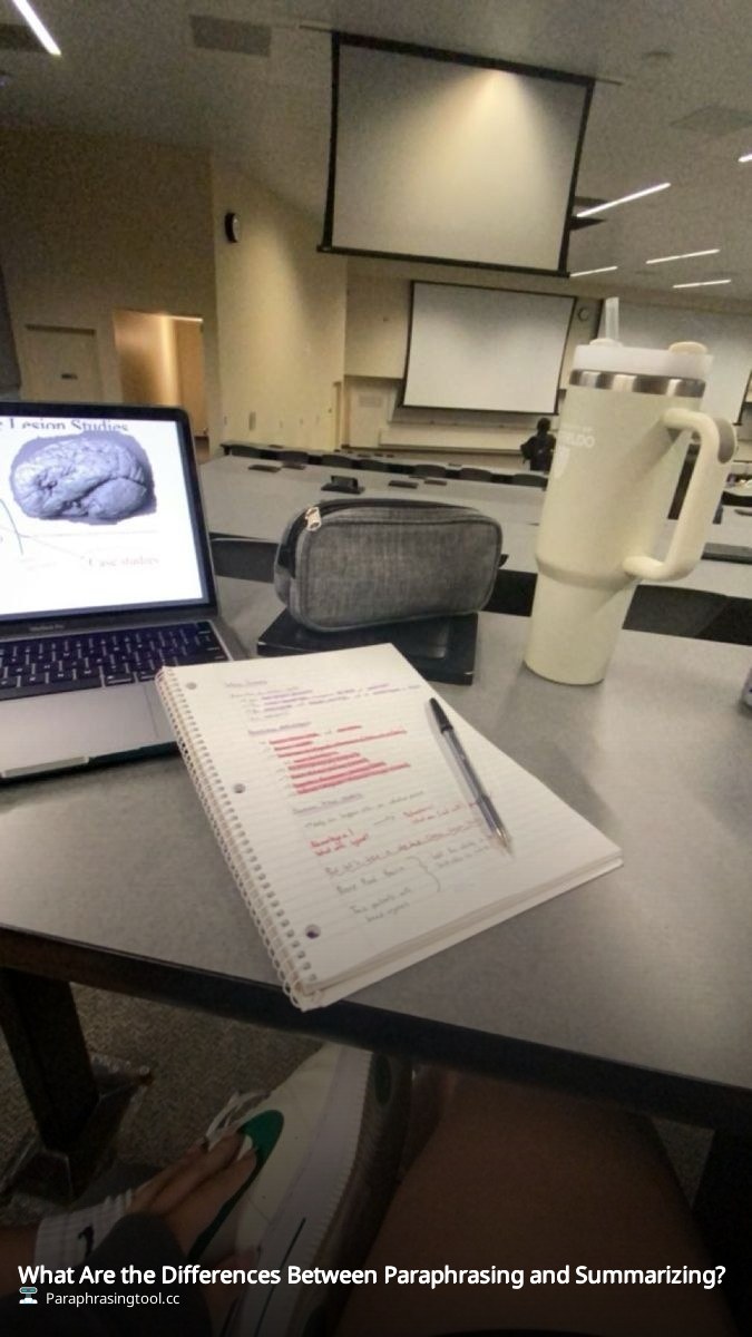 What Are the Differences Between Paraphrasing and Summarizing?