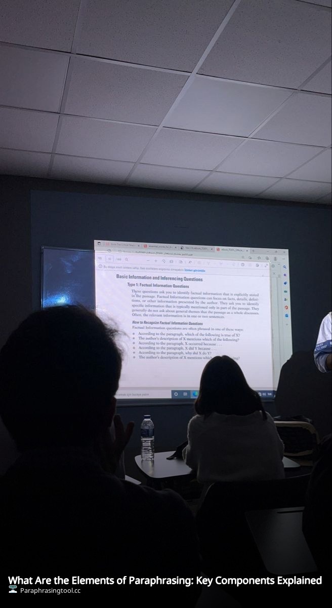 What Are the Elements of Paraphrasing: Key Components Explained