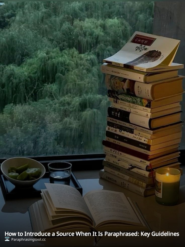 How to Introduce a Source When It Is Paraphrased: Key Guidelines