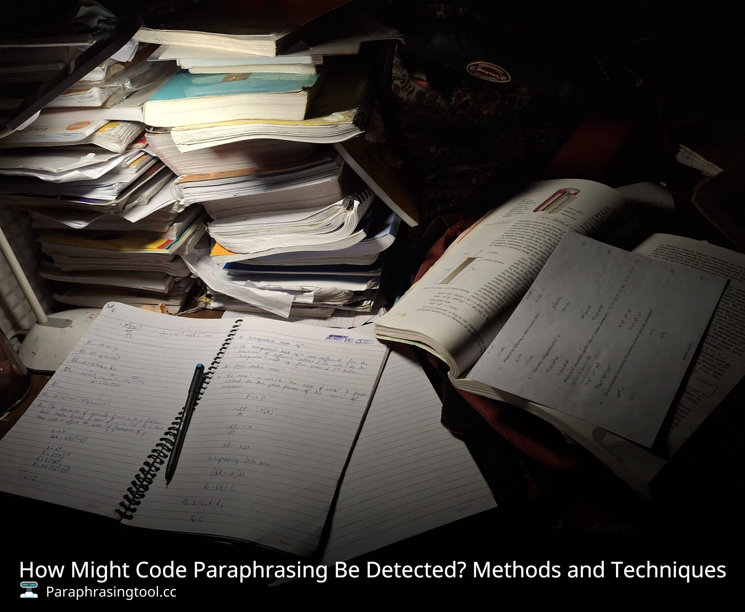 How Might Code Paraphrasing Be Detected? Methods and Techniques