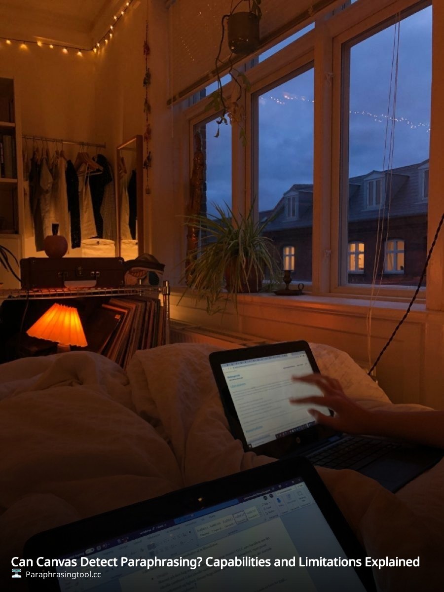 Can Canvas Detect Paraphrasing? Capabilities and Limitations Explained