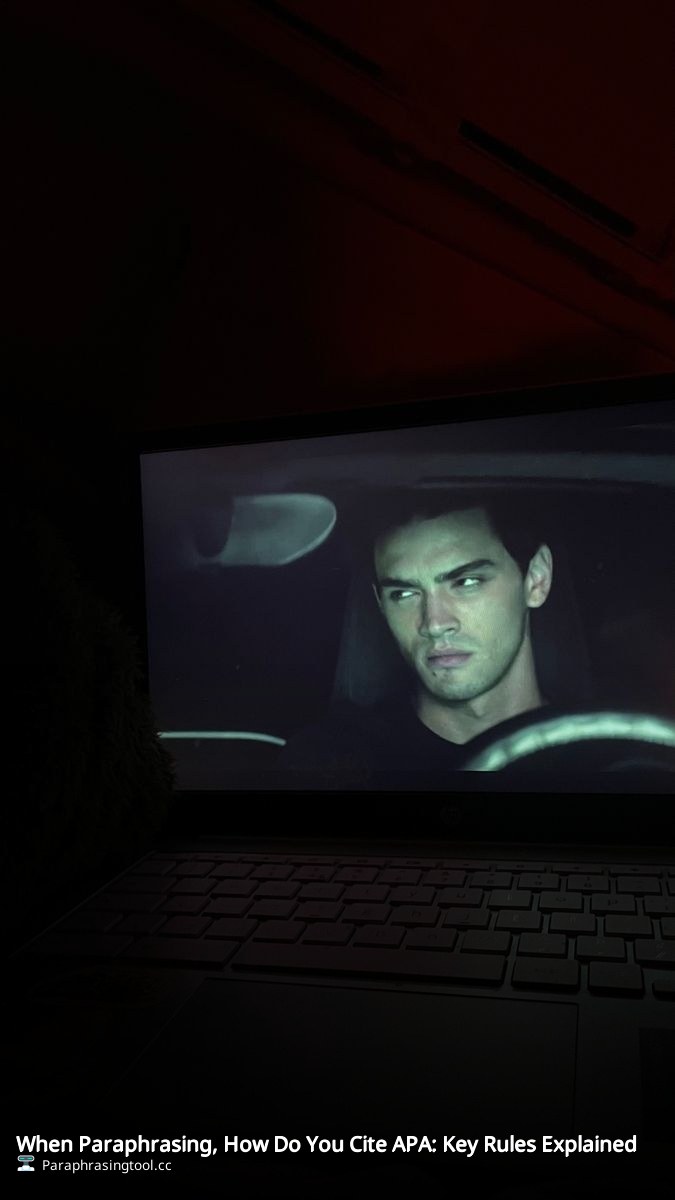 When Paraphrasing, How Do You Cite APA: Key Rules Explained