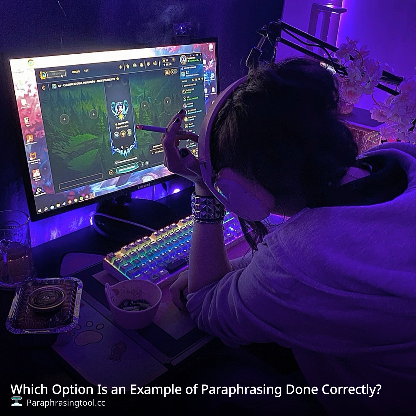 Which Option Is an Example of Paraphrasing Done Correctly?