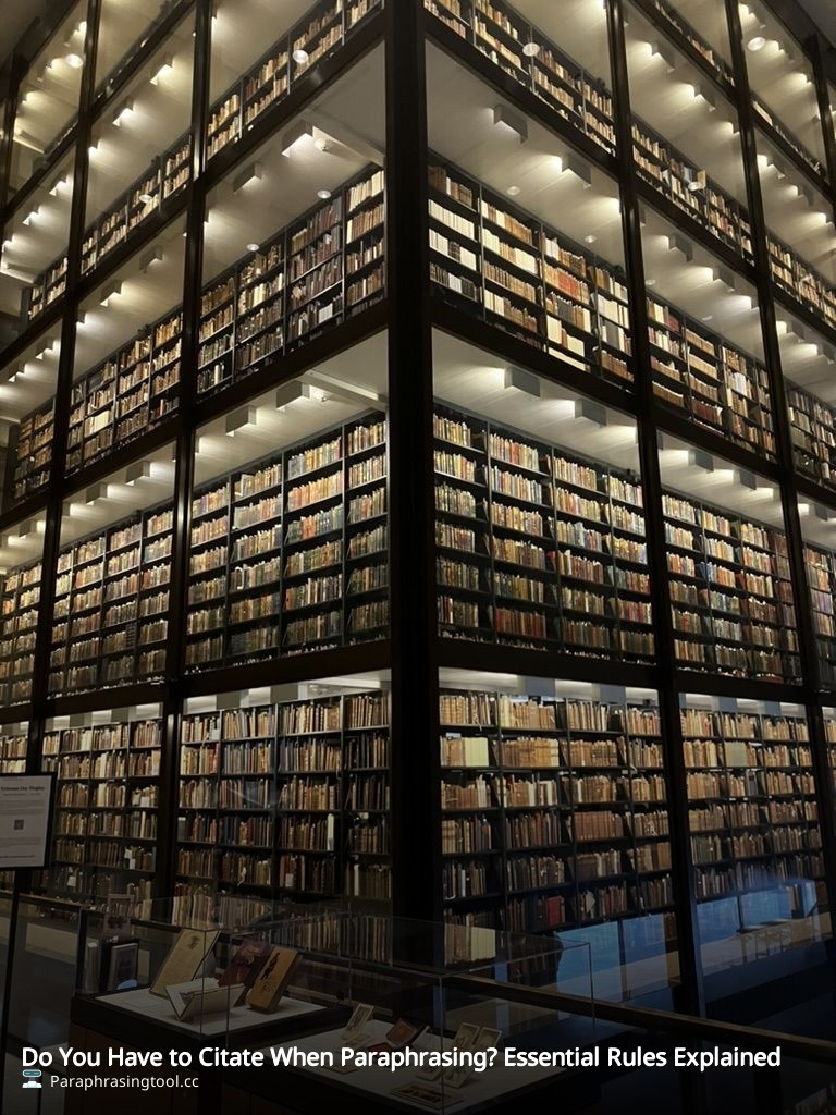 Do You Have to Citate When Paraphrasing? Essential Rules Explained