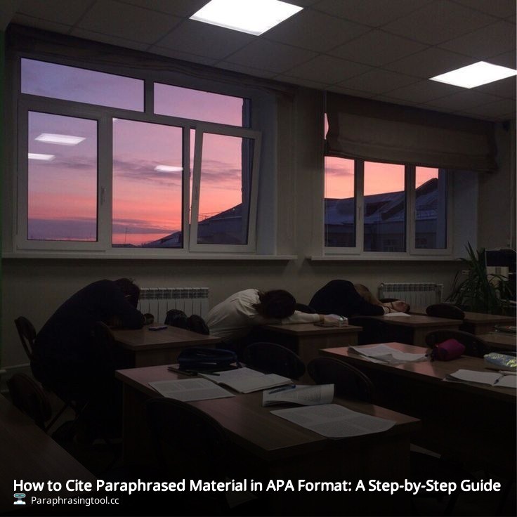 How to Cite Paraphrased Material in APA Format: A Step-by-Step Guide