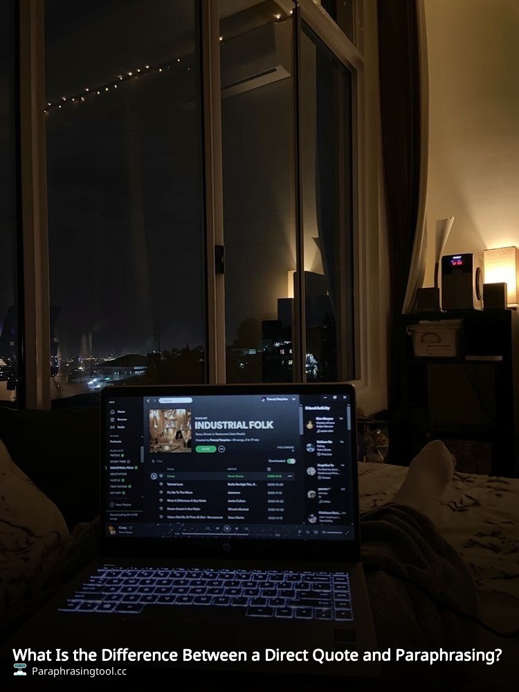 What Is the Difference Between a Direct Quote and Paraphrasing?