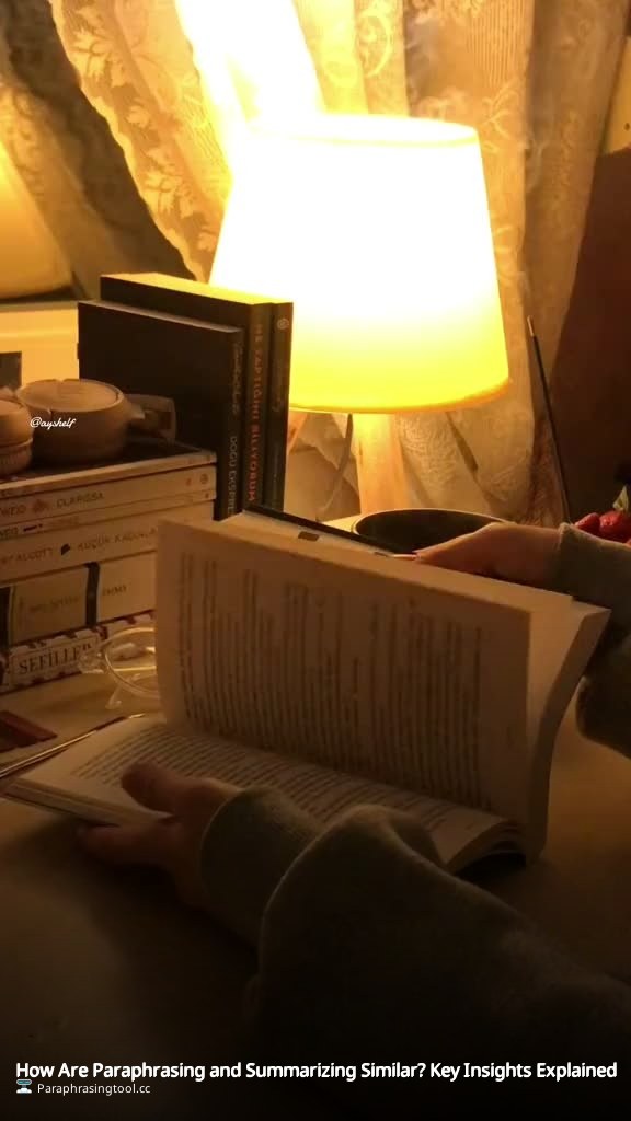 How Are Paraphrasing and Summarizing Similar? Key Insights Explained