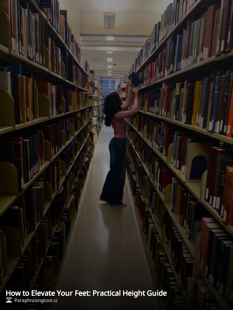 How to Elevate Your Feet: Practical Height Guide