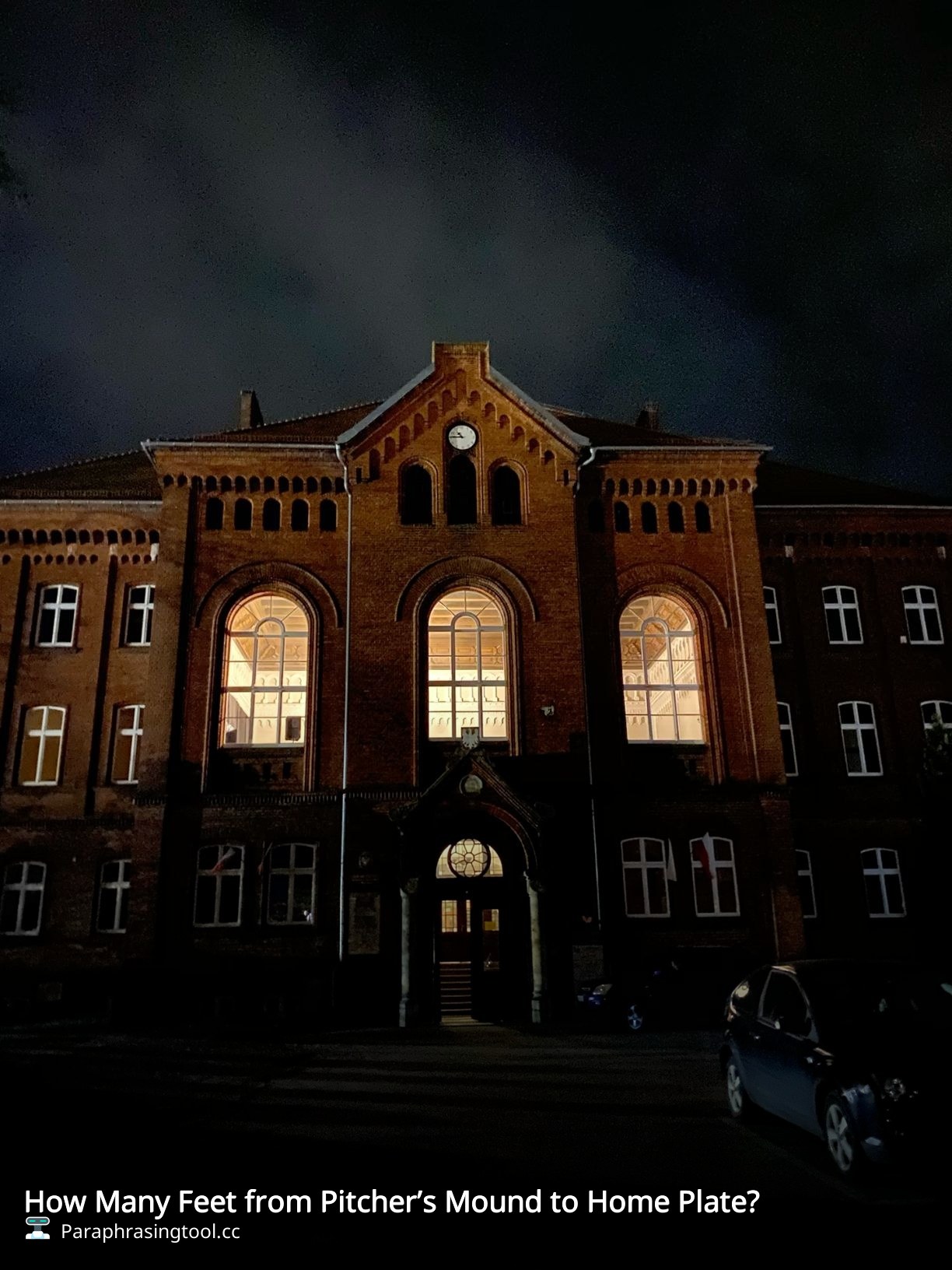 How Many Feet from Pitcher’s Mound to Home Plate?