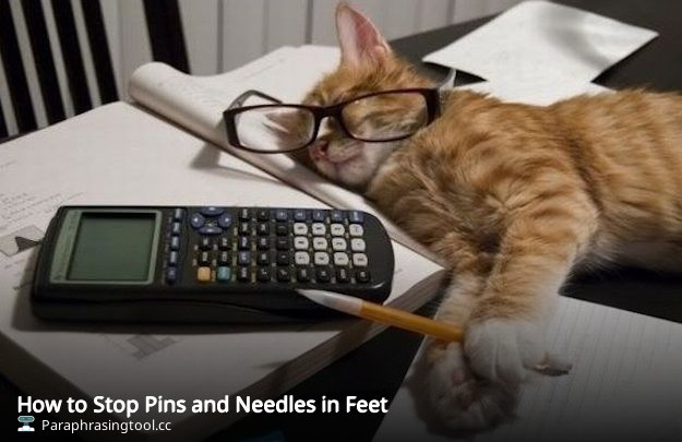 How to Stop Pins and Needles in Feet