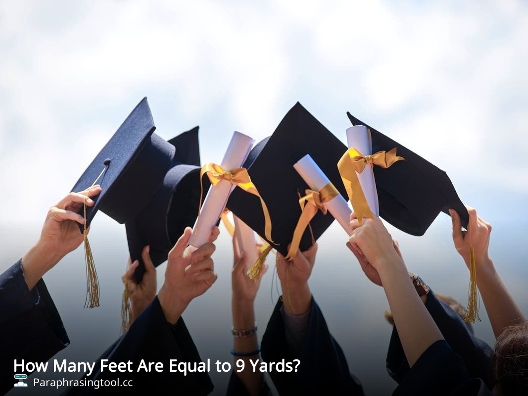 How Many Feet Are Equal to 9 Yards?