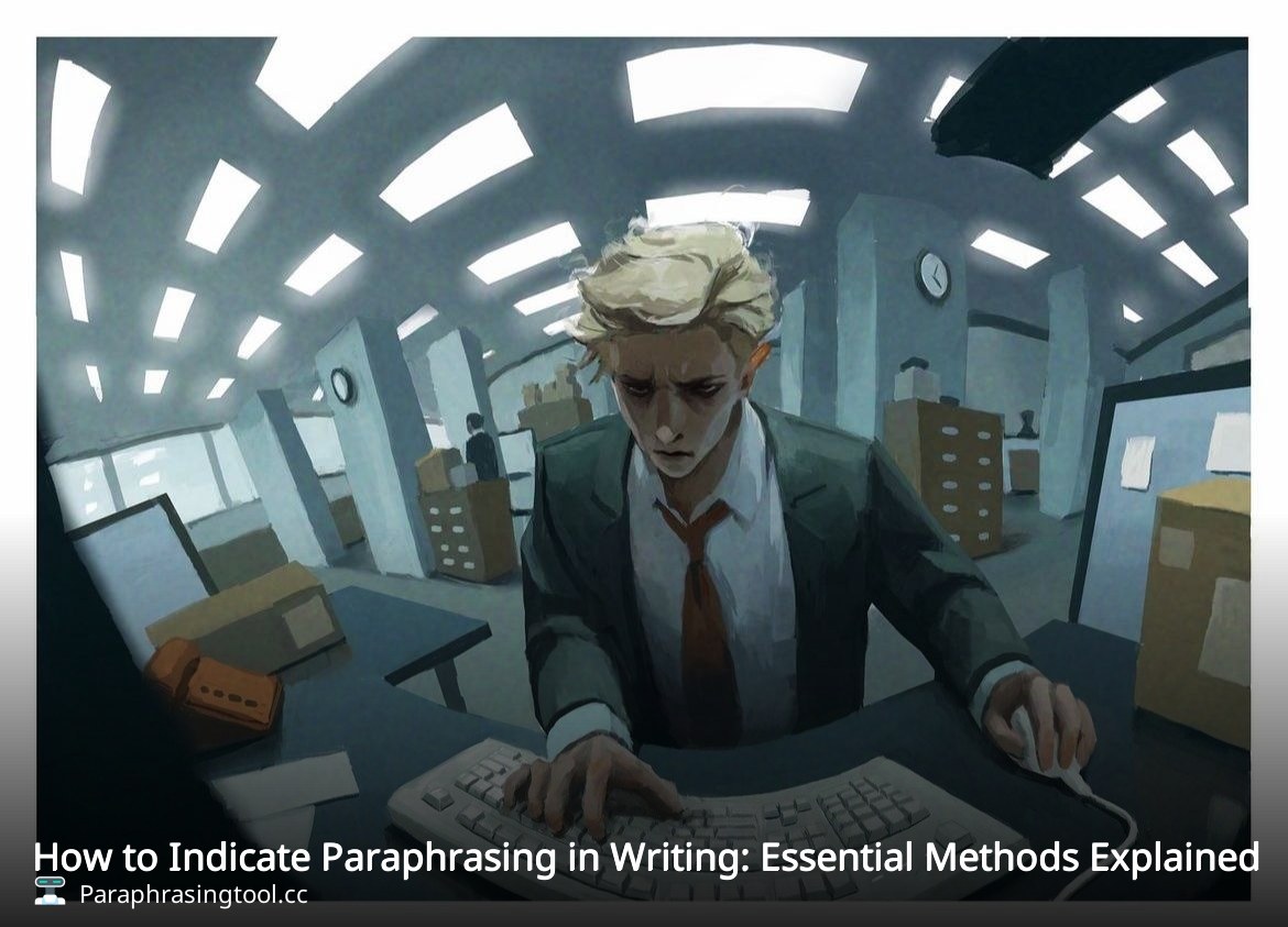 How to Indicate Paraphrasing in Writing: Essential Methods Explained