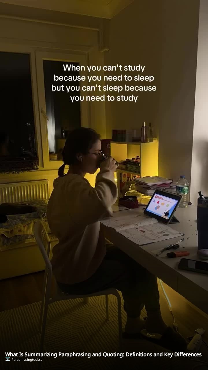 What Is Summarizing Paraphrasing and Quoting: Definitions and Key Differences