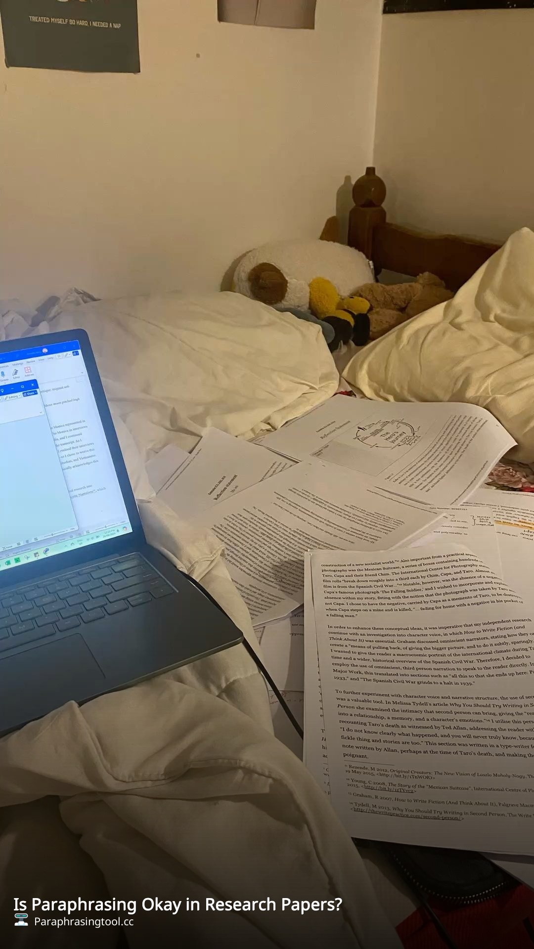 Is Paraphrasing Okay in Research Papers?