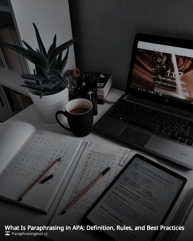 What Is Paraphrasing in APA: Definition, Rules, and Best Practices