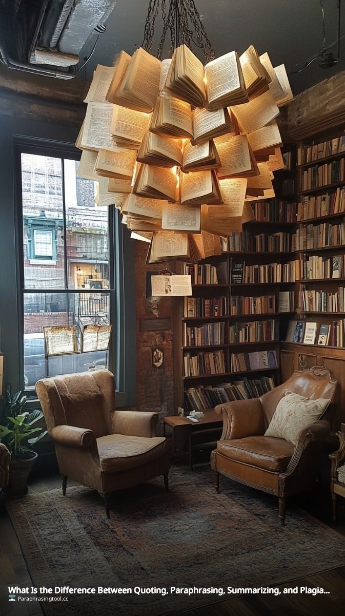 What Is the Difference Between Quoting, Paraphrasing, Summarizing, and Plagiarizing?