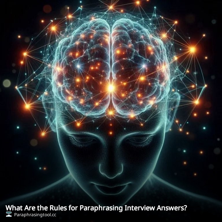 What Are the Rules for Paraphrasing Interview Answers?