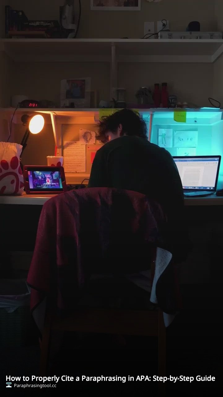 How to Properly Cite a Paraphrasing in APA: Step-by-Step Guide