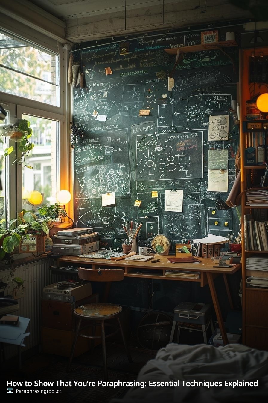 How to Show That You’re Paraphrasing: Essential Techniques Explained