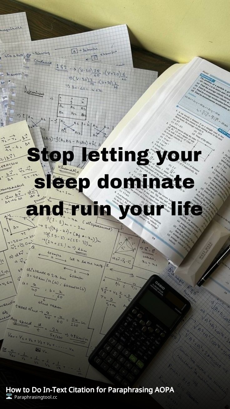 How to Do In-Text Citation for Paraphrasing AOPA