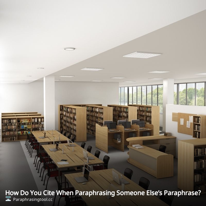 How Do You Cite When Paraphrasing Someone Else’s Paraphrase?