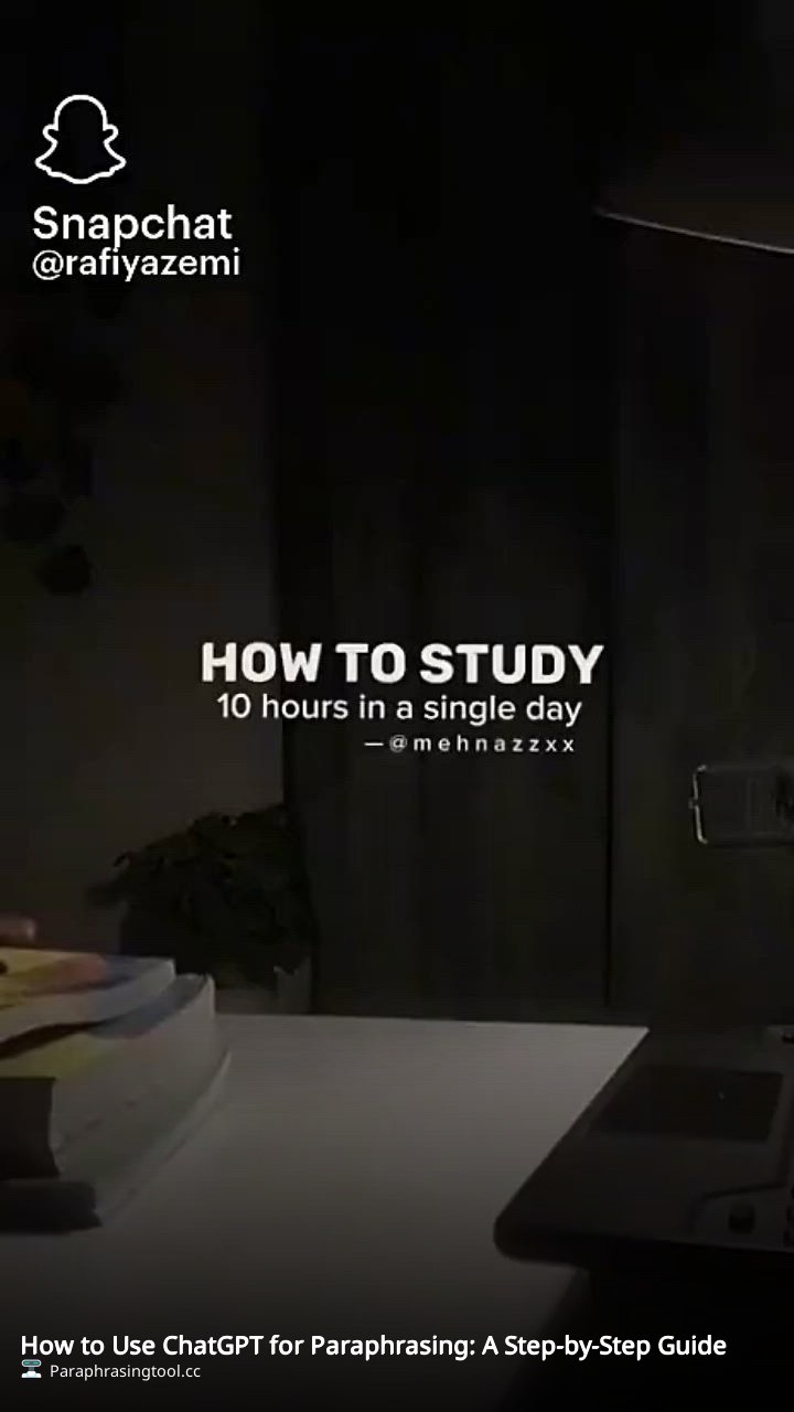 How to Use ChatGPT for Paraphrasing: A Step-by-Step Guide