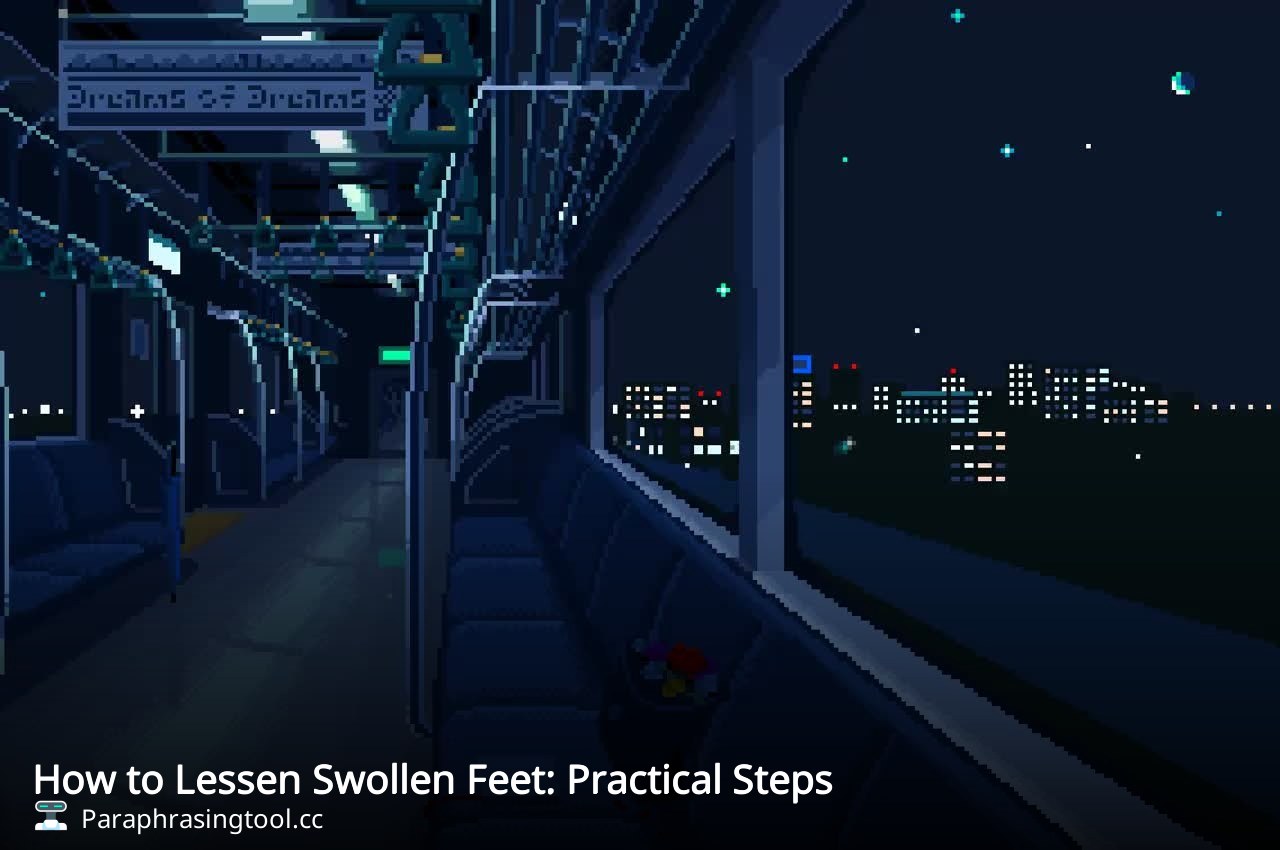 How to Lessen Swollen Feet: Practical Steps
