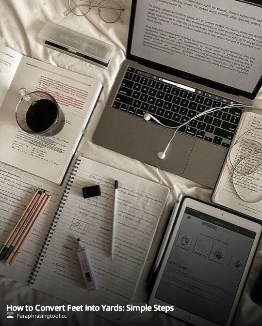 How to Convert Feet into Yards: Simple Steps