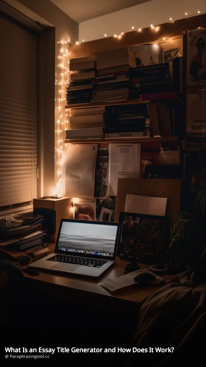 What Is an Essay Title Generator and How Does It Work?