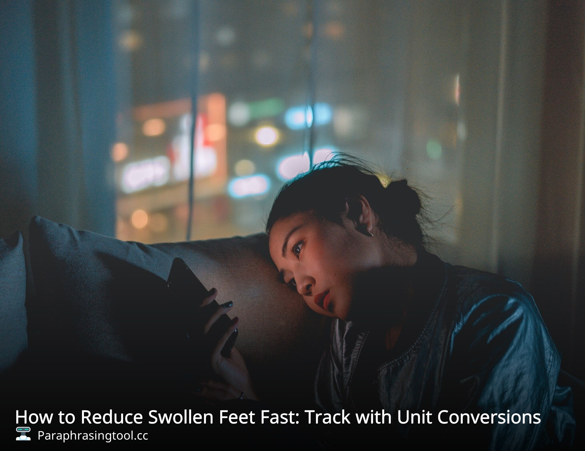 How to Reduce Swollen Feet Fast: Track with Unit Conversions