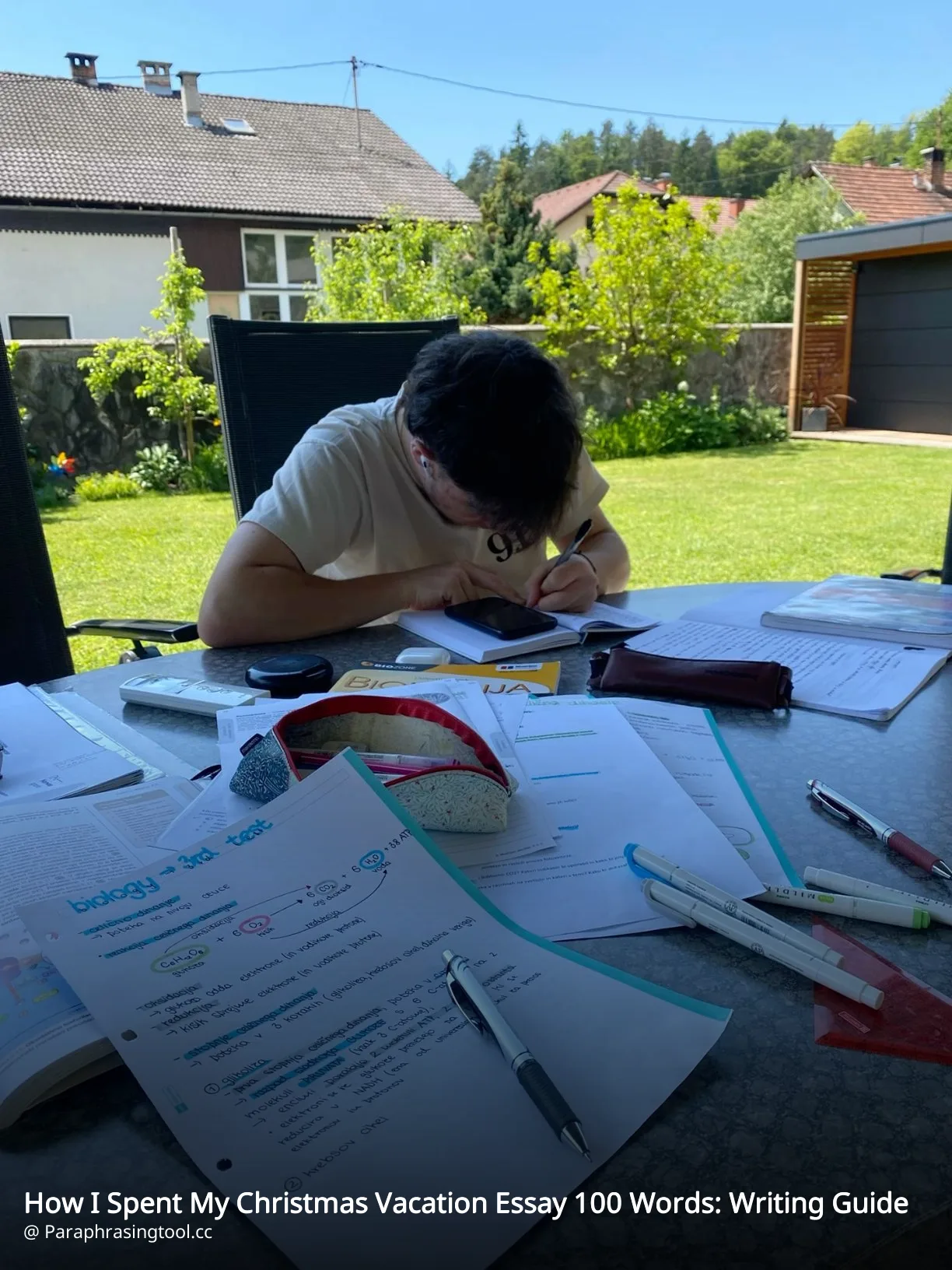 How I Spent My Christmas Vacation Essay 100 Words: Writing Guide