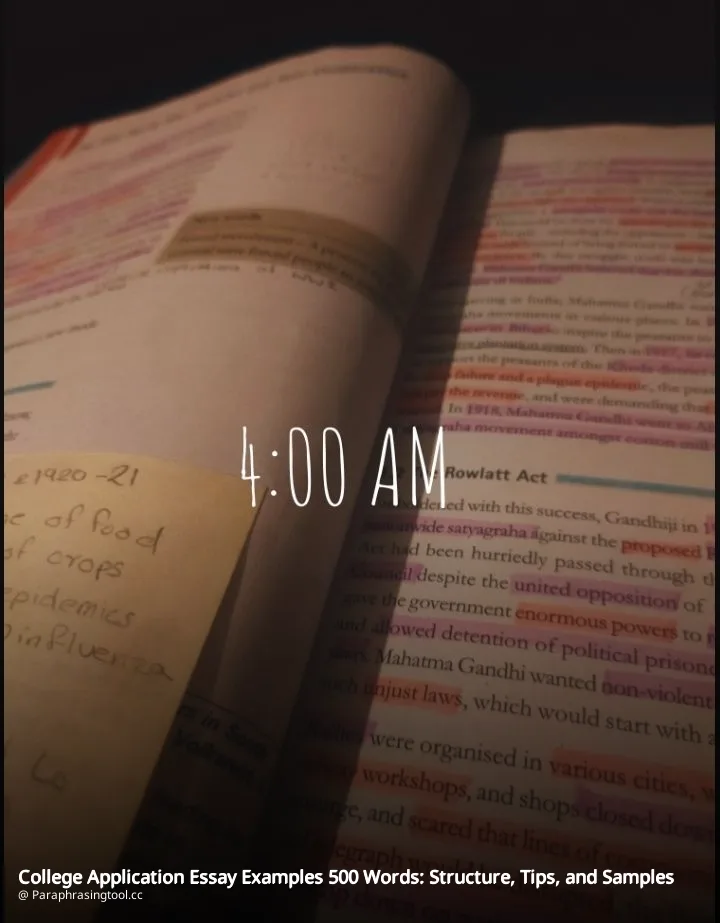 College Application Essay Examples 500 Words: Structure, Tips, and Samples