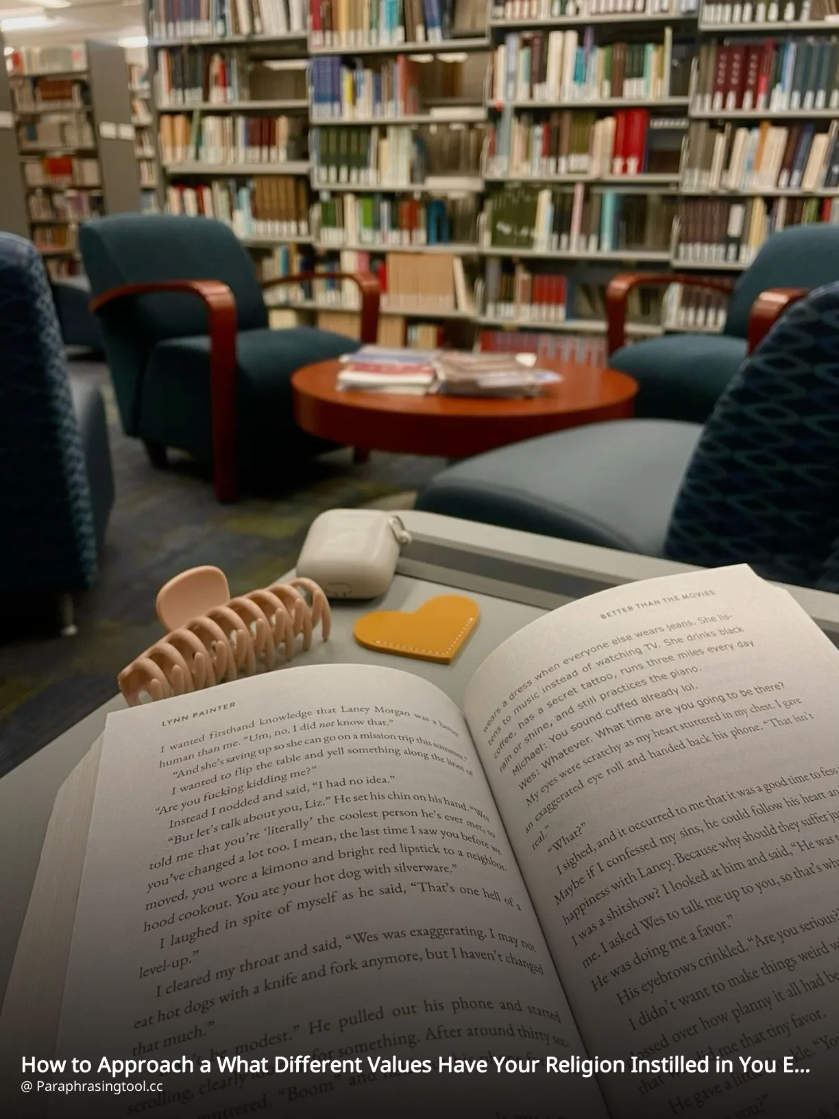 How to Approach a What Different Values Have Your Religion Instilled in You Essay