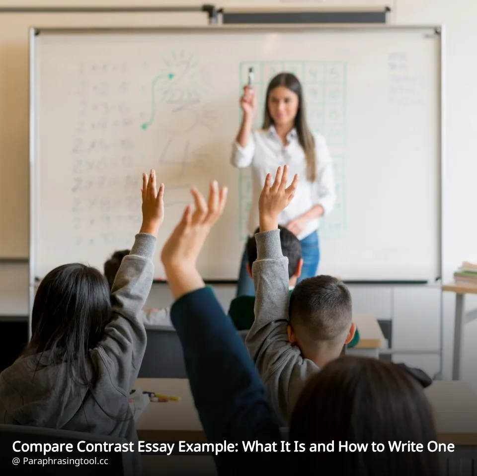 Compare Contrast Essay Example: What It Is and How to Write One