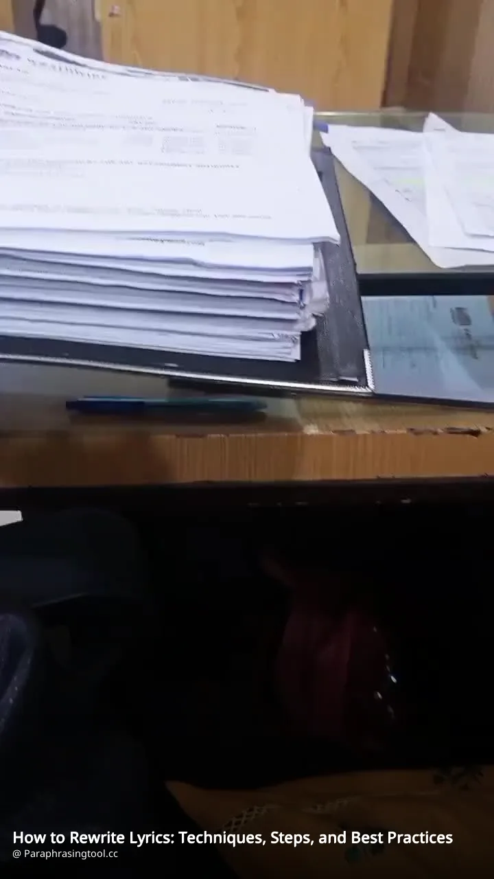 How to Rewrite Lyrics: Techniques, Steps, and Best Practices