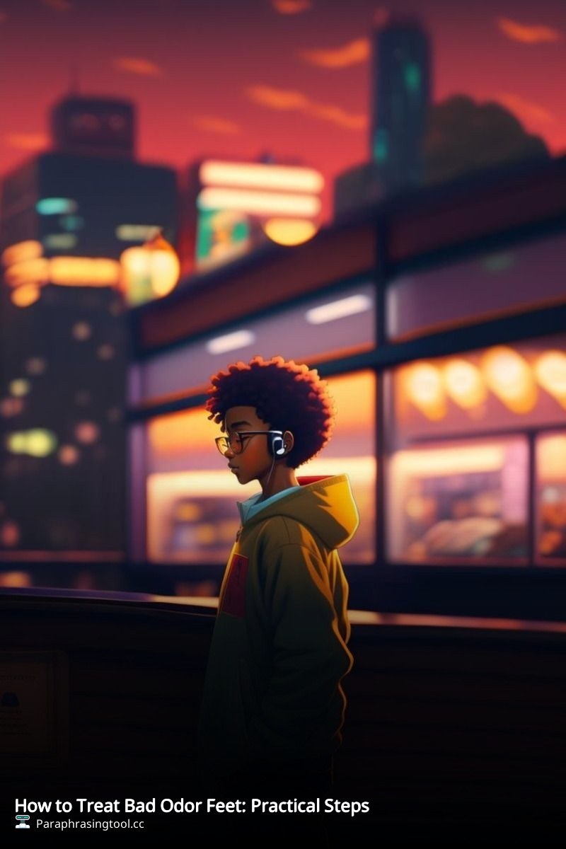 How to Treat Bad Odor Feet: Practical Steps