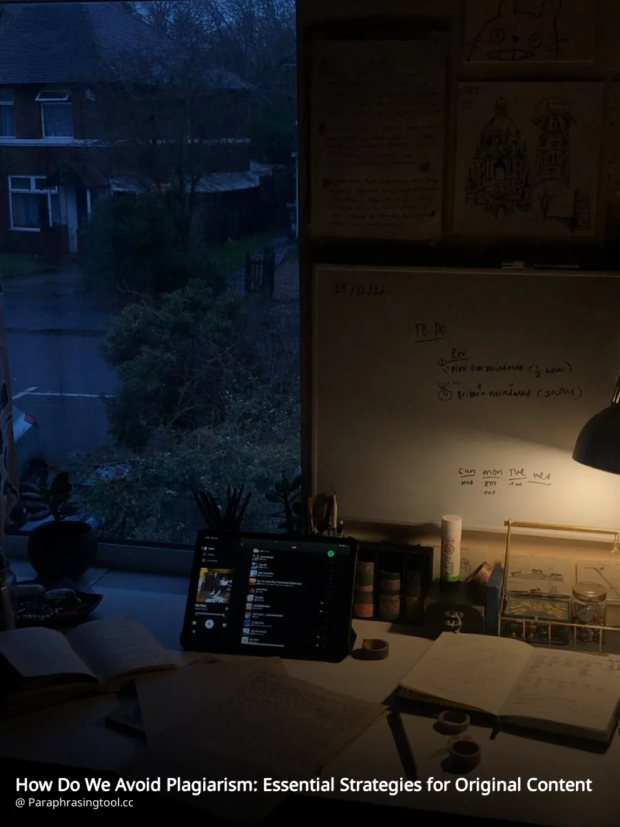 How Do We Avoid Plagiarism: Essential Strategies for Original Content