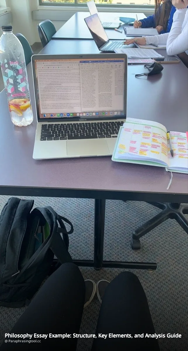 Philosophy Essay Example: Structure, Key Elements, and Analysis Guide