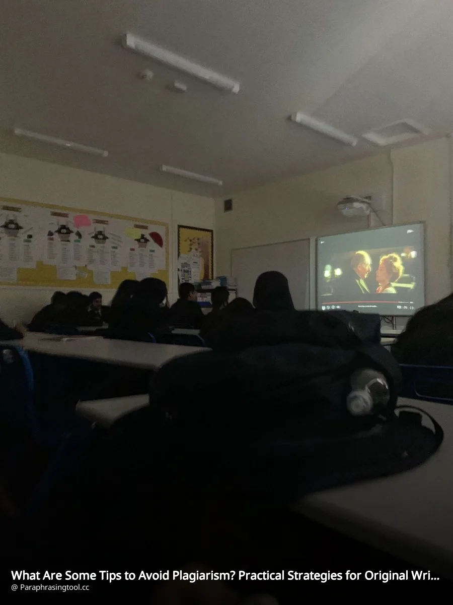 What Are Some Tips to Avoid Plagiarism? Practical Strategies for Original Writing